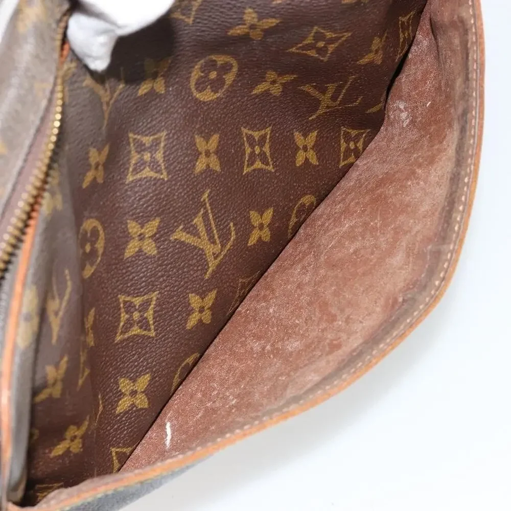 Louis Vuitton Monogram Compiegne 28 Clutch Bag Brown